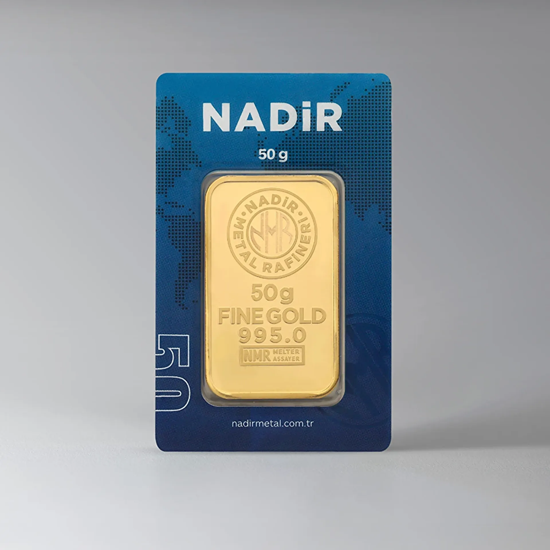 NadirGold 50 Gr Külçe Altın - 1