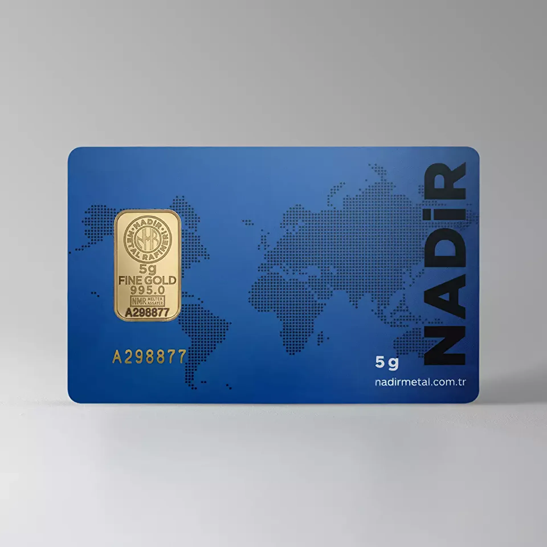 NadirGold 5 Gr Külçe Altın - 1