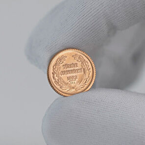 Ata Lira Çeyrek Altın 101. Yıl Yeni Tarihli - 2
