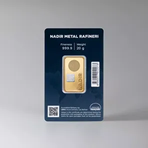 NadirGold 20 Gr Külçe Altın 999.9 - 2