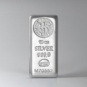 NadirGold 10 Oz Gümüş Külçe - 1