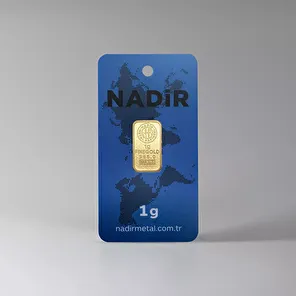 NadirGold 1 Gr Külçe Altın - 1