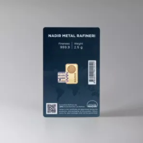 NadirGold 2‚5 Gr Külçe Altın 999.9 - 2