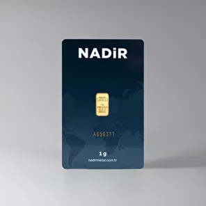 NadirGold 1 Gr Külçe Altın 999.9 - 1