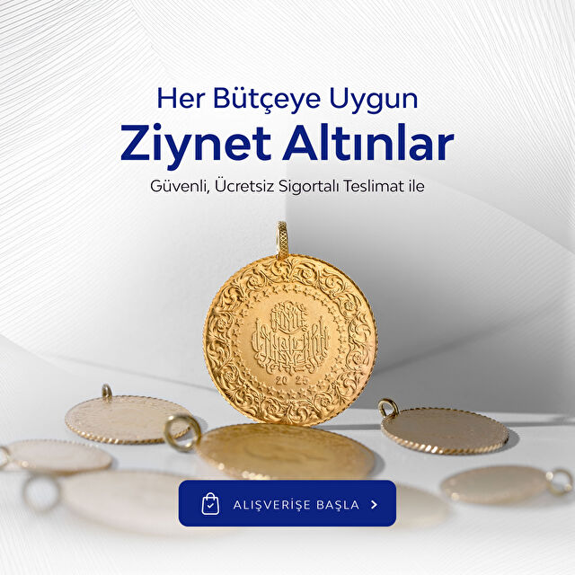 Her bütçeye uygun ziynet altınlar