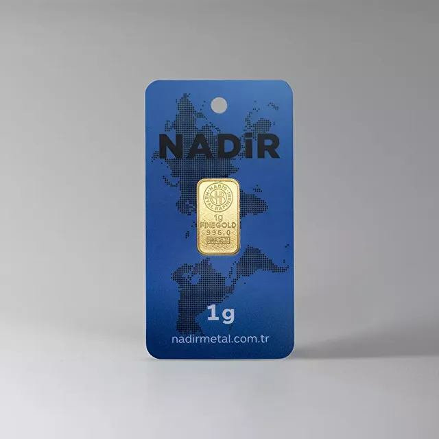 NadirGold 1 Gr Külçe Altın - 1