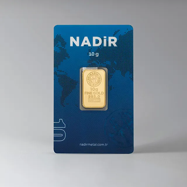 NadirGold 10 Gr Külçe Altın - 1