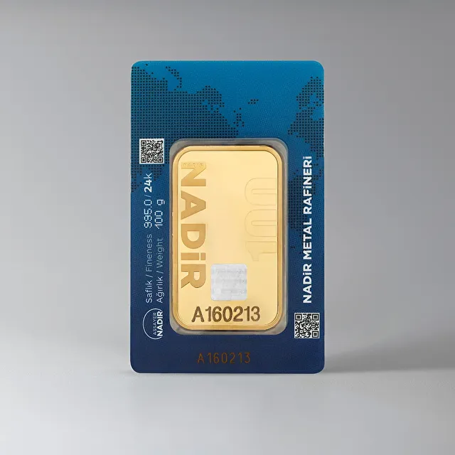 NadirGold 100 Gr Külçe Altın - 2