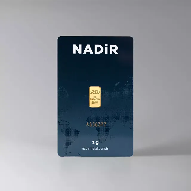 NadirGold 1 Gr Külçe Altın 999.9 - 1