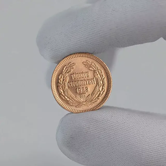 Ata Lira Altın 101. Yıl Yeni Tarihli - 2