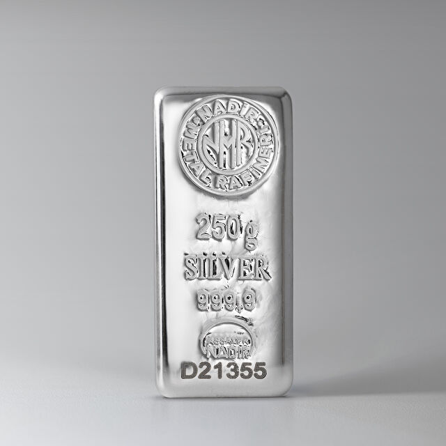 NadirGold 250 Gr Gümüş Külçe - 1